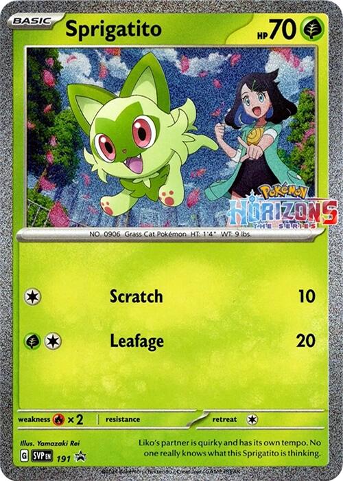 Sprigatito (191) [Scarlet & Violet: Black Star Promos] - Pokémon - Card Brawlers | Quebec | Canada |