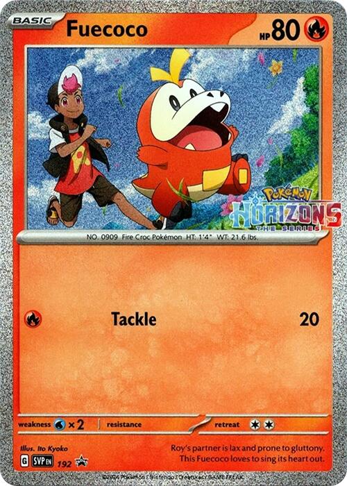 Fuecoco (192) [Scarlet & Violet: Black Star Promos] - Pokémon - Card Brawlers | Quebec | Canada |