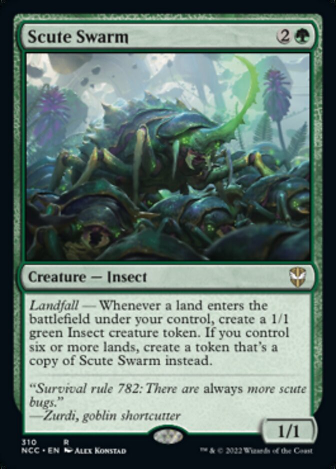 Scute Swarm [Streets of New Capenna Commander] - Magic: The Gathering - Card Brawlers | Quebec | Canada |