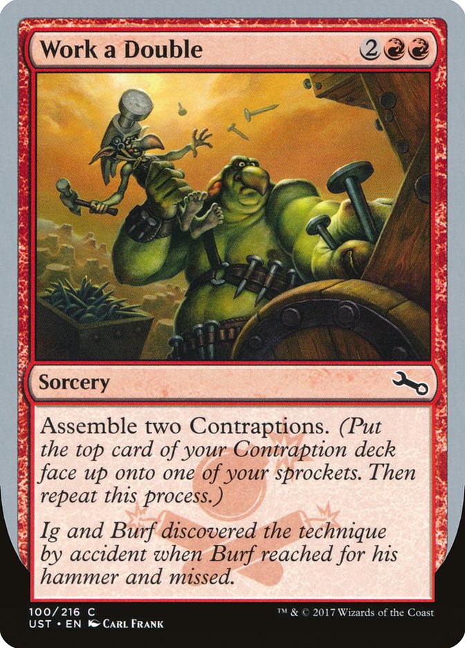 Work a Double [Unstable] - Magic: The Gathering - Card Brawlers | Quebec | Canada |