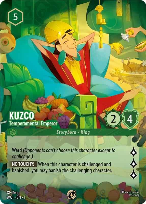 Kuzco - Temperamental Emperor (8) [Promo Cards] - Disney - Card Brawlers | Quebec | Canada |