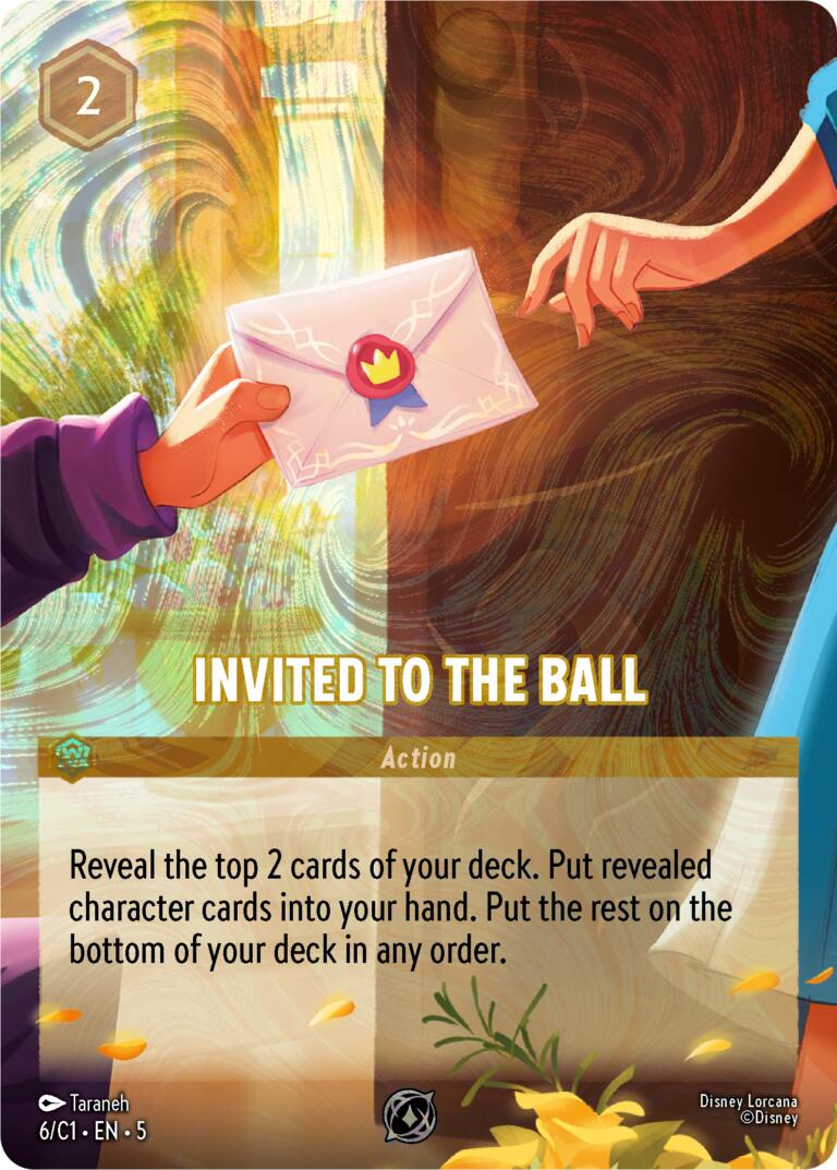 Invited to the Ball (6) [Promo Cards] - Disney - Card Brawlers | Quebec | Canada |