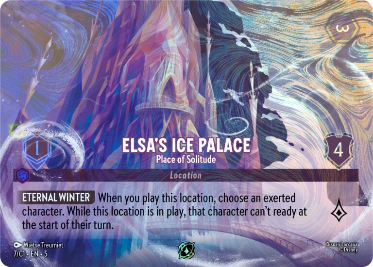 Elsa's Ice Palace - Place of Solitude (7) [Promo Cards] - Disney - Card Brawlers | Quebec | Canada |