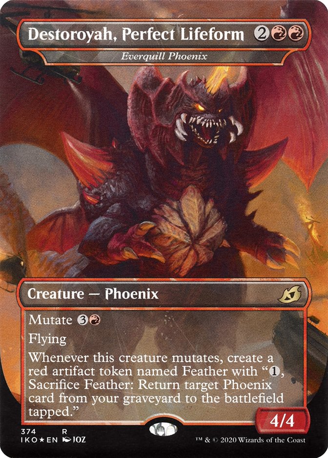 Everquill Phoenix - Destoroyah, Perfect Lifeform (Godzilla Series) [Ikoria: Lair of Behemoths] - Magic: The Gathering - Card Brawlers | Quebec | Canada |