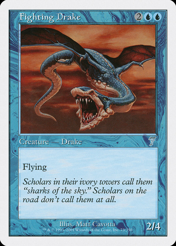 Fighting Drake [Seventh Edition] - Magic: The Gathering - Card Brawlers | Quebec | Canada |