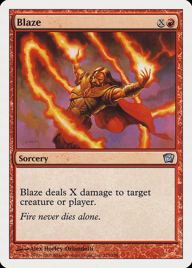 Blaze [Ninth Edition] - Magic: The Gathering - Card Brawlers | Quebec | Canada |