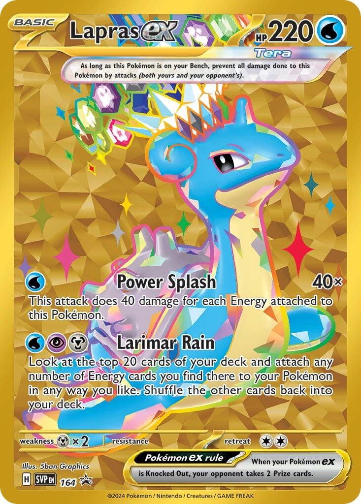 Lapras ex (164) [Scarlet & Violet: Black Star Promos] - Pokémon - Card Brawlers | Quebec | Canada |