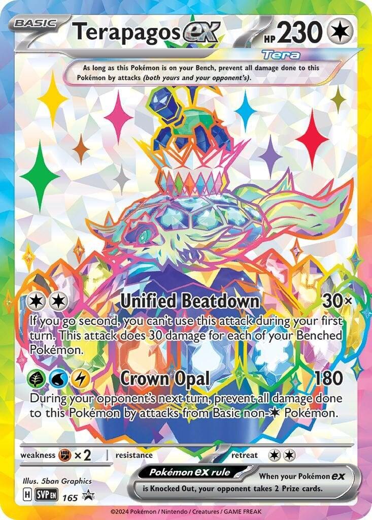 Terapagos ex (165) [Scarlet & Violet: Black Star Promos] - Pokémon - Card Brawlers | Quebec | Canada |