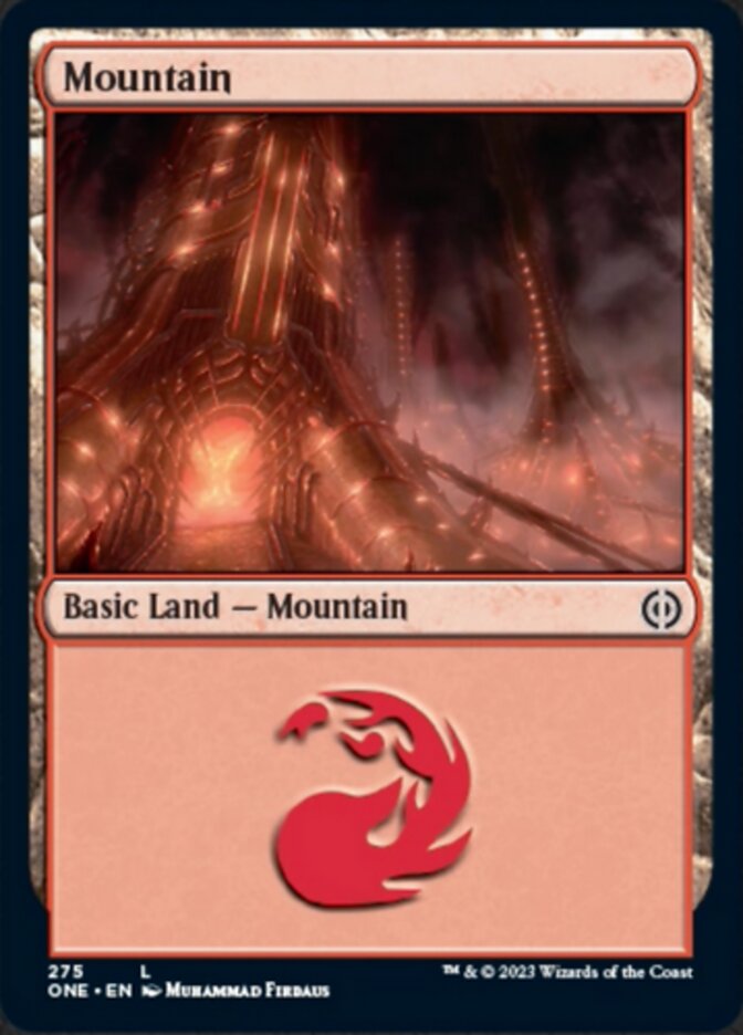 Mountain (275) [Phyrexia: All Will Be One] - Magic: The Gathering - Card Brawlers | Quebec | Canada |