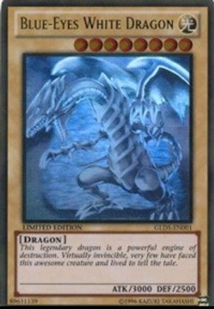 Blue-Eyes White Dragon [GLD5-EN001] Ghost/Gold Rare - Yu-Gi-Oh! - Card Brawlers | Quebec | Canada |