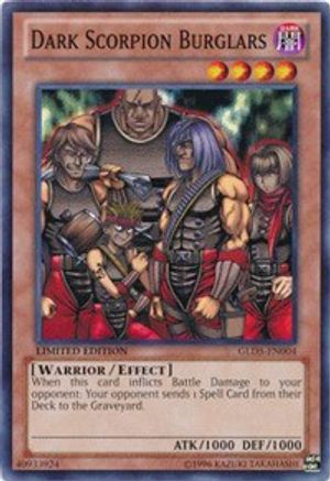 Dark Scorpion Burglars [GLD5-EN004] Common - Yu-Gi-Oh! - Card Brawlers | Quebec | Canada |