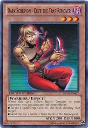 Dark Scorpion - Cliff the Trap Remover [GLD5-EN007] Common - Yu-Gi-Oh! - Card Brawlers | Quebec | Canada |