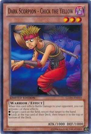Dark Scorpion - Chick the Yellow [GLD5-EN010] Common - Yu-Gi-Oh! - Card Brawlers | Quebec | Canada |