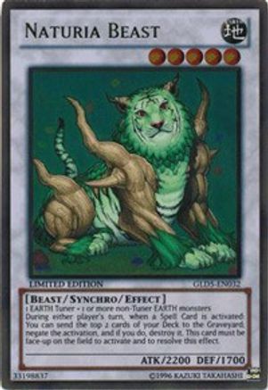 Naturia Beast [GLD5-EN032] Gold Rare - Yu-Gi-Oh! - Card Brawlers | Quebec | Canada |