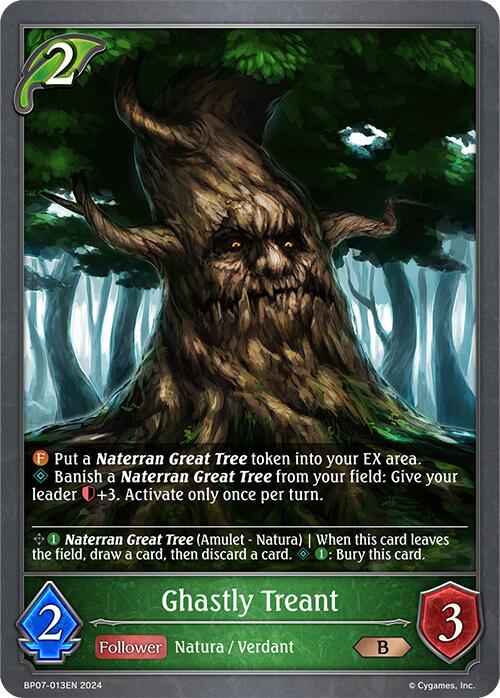 Ghastly Treant (BP07-013EN) [Verdant Steel] - Bushiroad - Card Brawlers | Quebec | Canada |