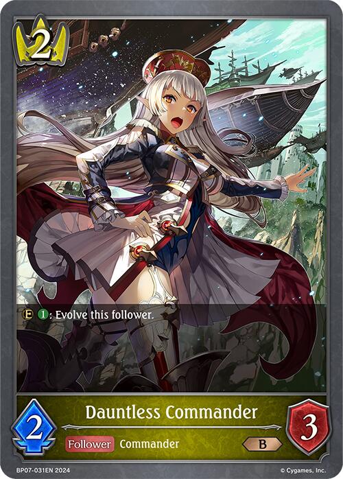 Dauntless Commander (BP07-031EN) [Verdant Steel] - Bushiroad - Card Brawlers | Quebec | Canada |