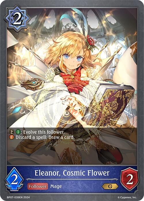 Eleanor, Cosmic Flower (BP07-039EN) [Verdant Steel] - Bushiroad - Card Brawlers | Quebec | Canada |