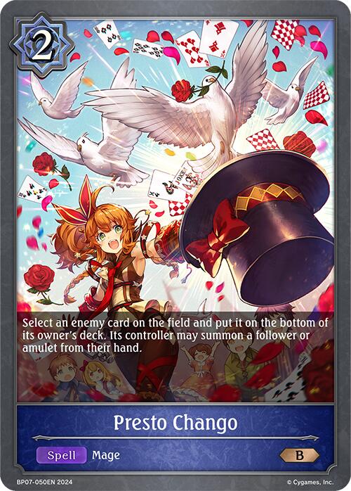 Presto Chango (BP07-050EN) [Verdant Steel] - Bushiroad - Card Brawlers | Quebec | Canada |