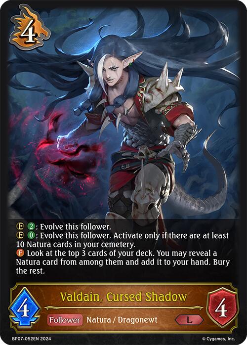Valdain, Cursed Shadow (BP07-052EN) [Verdant Steel] - Bushiroad - Card Brawlers | Quebec | Canada |
