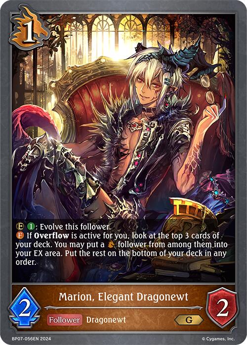 Marion, Elegant Dragonewt (BP07-056EN) [Verdant Steel] - Bushiroad - Card Brawlers | Quebec | Canada |