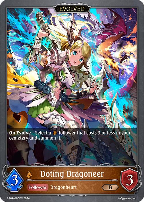 Doting Dragoneer (Evolved) (BP07-066EN) [Verdant Steel] - Bushiroad - Card Brawlers | Quebec | Canada |