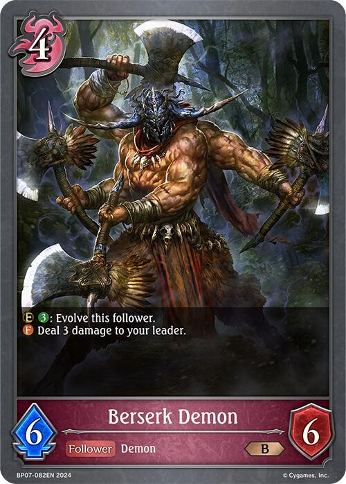 Berserk Demon (BP07-082EN) [Verdant Steel] - Bushiroad - Card Brawlers | Quebec | Canada |
