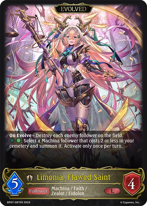 Limonia, Flawed Saint (Evolved) (BP07-087EN) [Verdant Steel] - Bushiroad - Card Brawlers | Quebec | Canada |