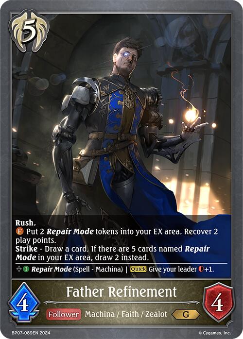 Father Refinement (BP07-089EN) [Verdant Steel] - Bushiroad - Card Brawlers | Quebec | Canada |