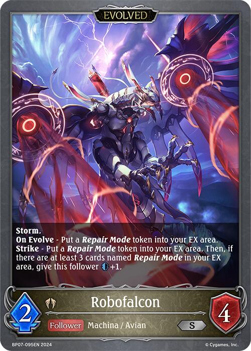 Robofalcon (Evolved) (BP07-095EN) [Verdant Steel] - Bushiroad - Card Brawlers | Quebec | Canada |