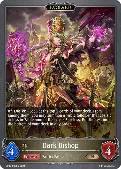 Dark Bishop (Evolved) (BP07-099EN) [Verdant Steel] - Bushiroad - Card Brawlers | Quebec | Canada |