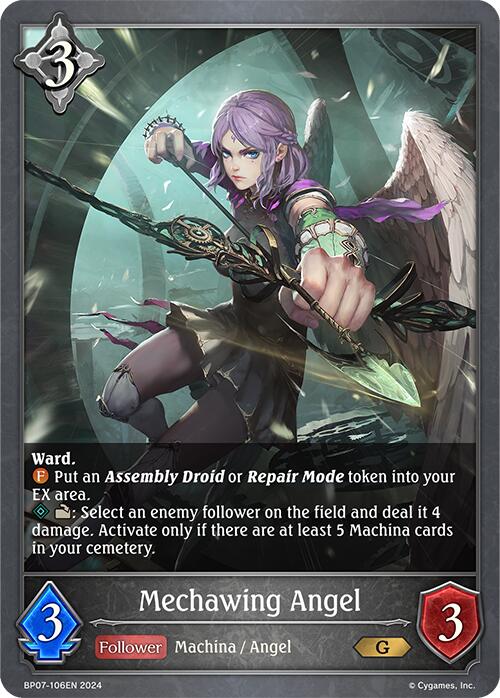 Mechawing Angel (BP07-106EN) [Verdant Steel] - Bushiroad - Card Brawlers | Quebec | Canada |