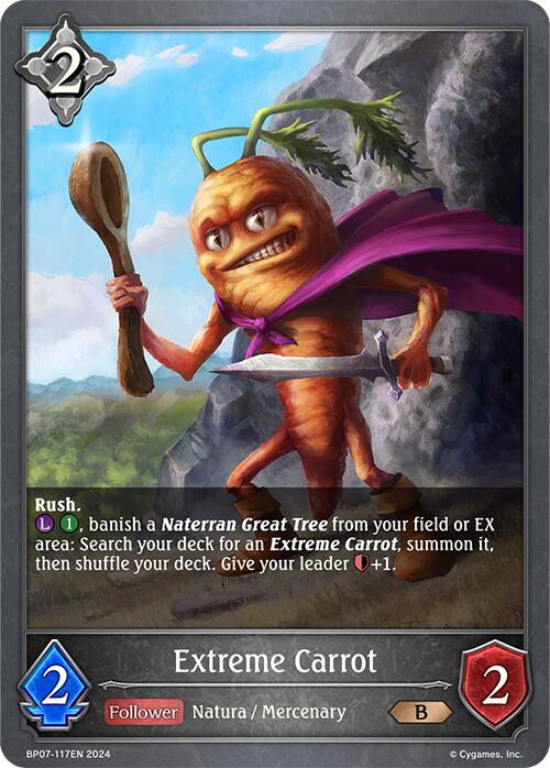 Extreme Carrot (BP07-117EN) [Verdant Steel] - Bushiroad - Card Brawlers | Quebec | Canada |