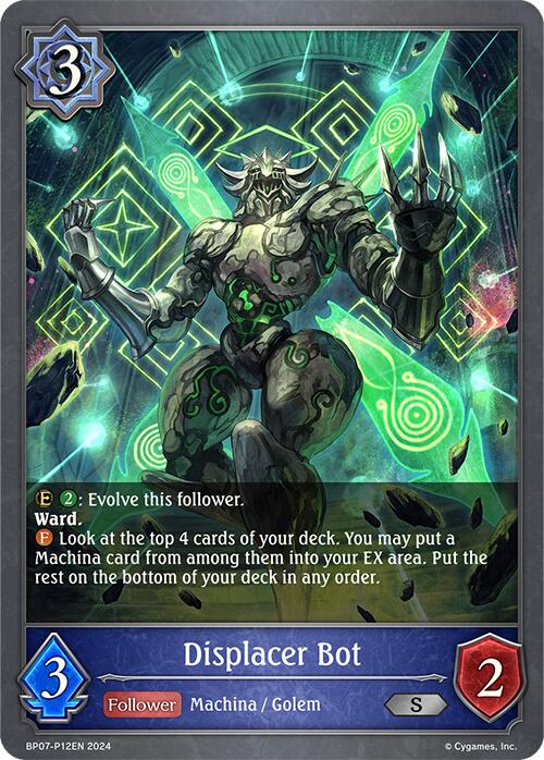 Displacer Bot - P12EN (Foil) (BP07-P12EN) [Verdant Steel] - Bushiroad - Card Brawlers | Quebec | Canada |