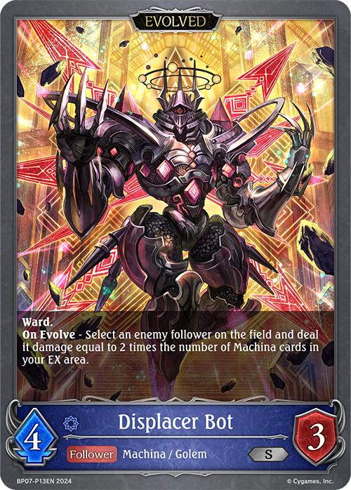 Displacer Bot (Evolved) - P13EN (Foil) (BP07-P13EN) [Verdant Steel] - Bushiroad - Card Brawlers | Quebec | Canada |