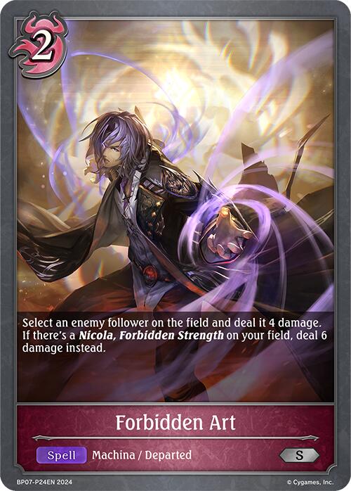 Forbidden Art - P24EN (Foil) (BP07-P24EN) [Verdant Steel] - Bushiroad - Card Brawlers | Quebec | Canada |