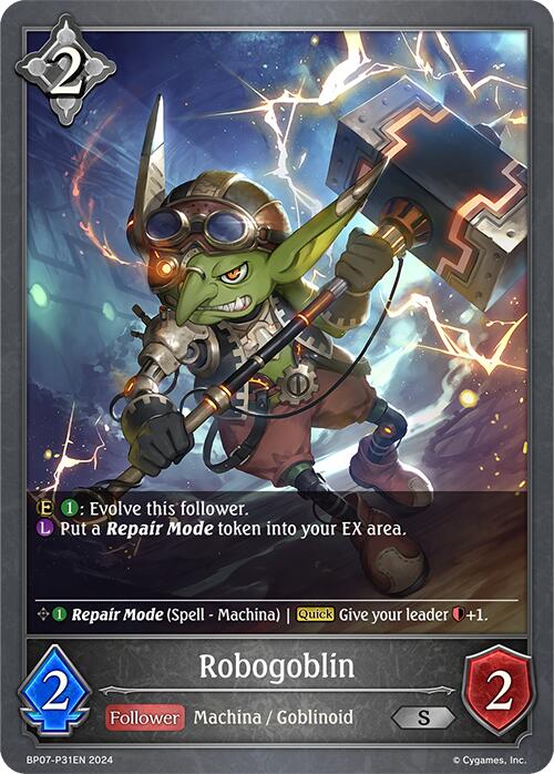 Robogoblin - P31EN (Foil) (BP07-P31EN) [Verdant Steel] - Bushiroad - Card Brawlers | Quebec | Canada |