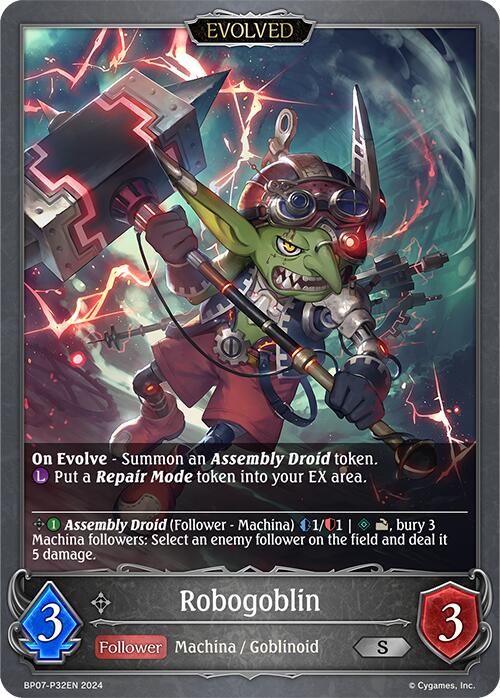 Robogoblin (Evolved) - P32 (Foil) (BP07-P32EN) [Verdant Steel] - Bushiroad - Card Brawlers | Quebec | Canada |