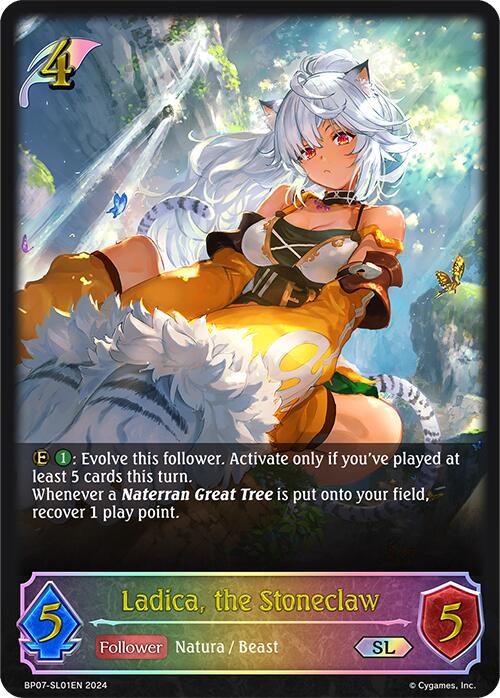 Ladica, the Stoneclaw (BP07-SL01EN) [Verdant Steel] - Bushiroad - Card Brawlers | Quebec | Canada |