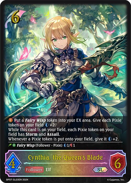 Cynthia, the Queen's Blade (BP07-SL03EN) [Verdant Steel] - Bushiroad - Card Brawlers | Quebec | Canada |