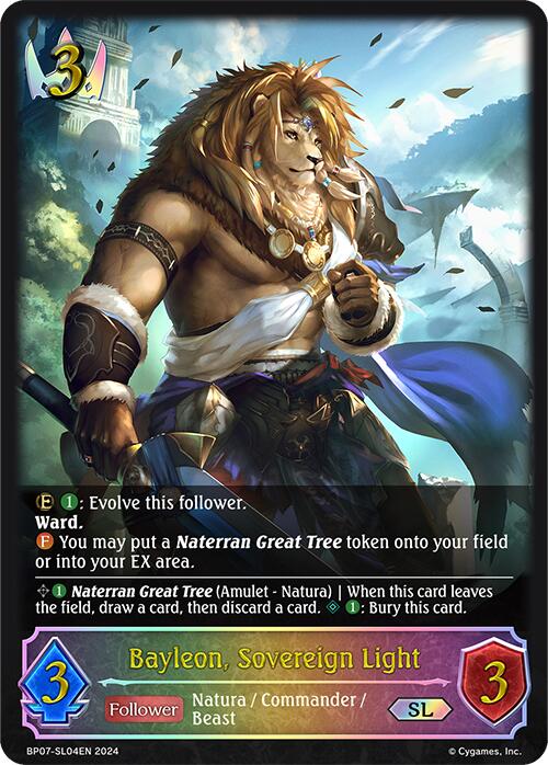 Bayleon, Sovereign Light (BP07-SL04EN) [Verdant Steel] - Bushiroad - Card Brawlers | Quebec | Canada |