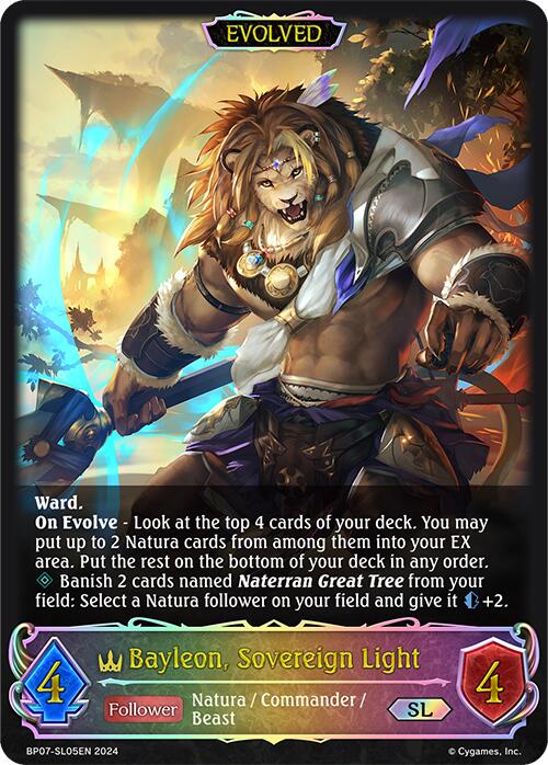 Bayleon, Sovereign Light (Evolved) (BP07-SL05EN) [Verdant Steel] - Bushiroad - Card Brawlers | Quebec | Canada |