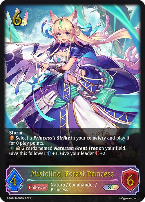 Mistolina, Forest Princess (BP07-SL06EN) [Verdant Steel] - Bushiroad - Card Brawlers | Quebec | Canada |