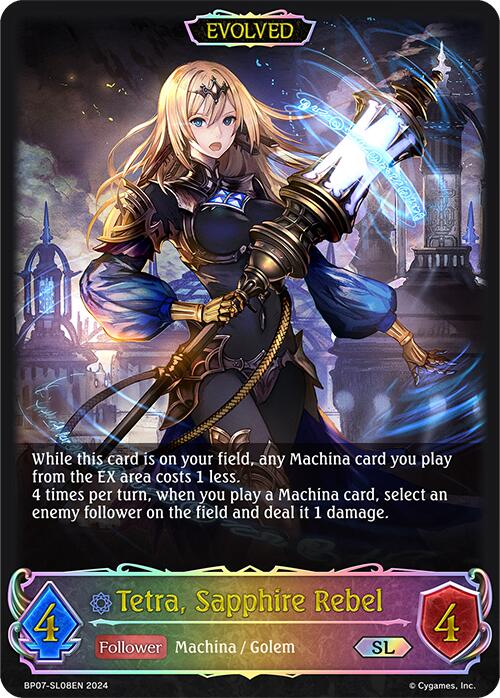 Tetra, Sapphire Rebel (Evolved) (BP07-SL08EN) [Verdant Steel] - Bushiroad - Card Brawlers | Quebec | Canada |