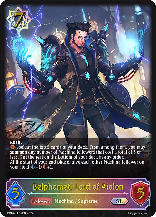 Belphomet, Lord of Aiolon (BP07-SL09EN) [Verdant Steel] - Bushiroad - Card Brawlers | Quebec | Canada |