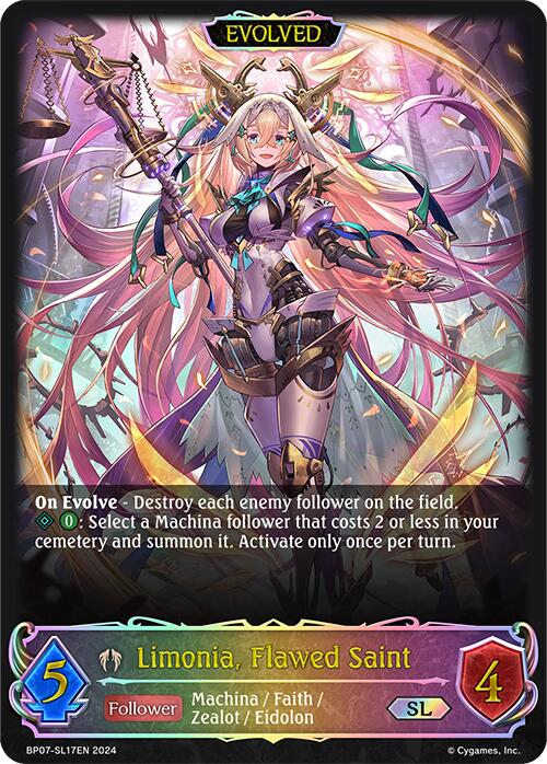 Limonia, Flawed Saint (Evolved) (BP07-SL17EN) [Verdant Steel] - Bushiroad - Card Brawlers | Quebec | Canada |
