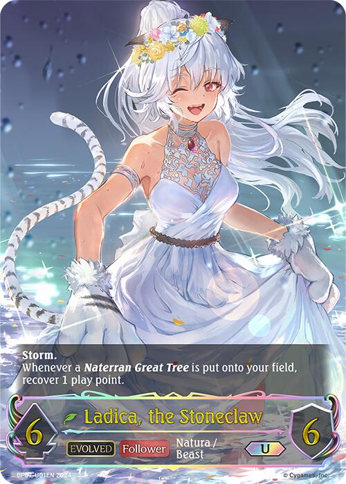 Ladica, the Stoneclaw (Evolved) (BP07-U01EN) [Verdant Steel] - Bushiroad - Card Brawlers | Quebec | Canada |