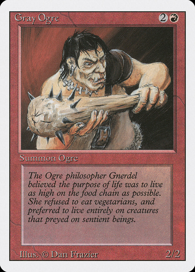 Gray Ogre [Revised Edition] - Magic: The Gathering - Card Brawlers | Quebec | Canada |