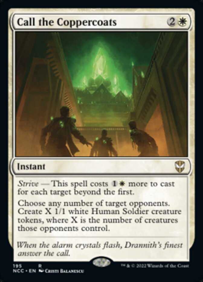Call the Coppercoats [Streets of New Capenna Commander] - Magic: The Gathering - Card Brawlers | Quebec | Canada |