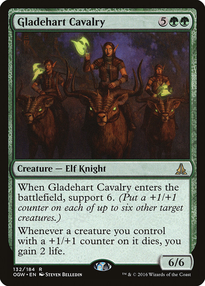 Gladehart Cavalry [Oath of the Gatewatch] - Magic: The Gathering - Card Brawlers | Quebec | Canada |