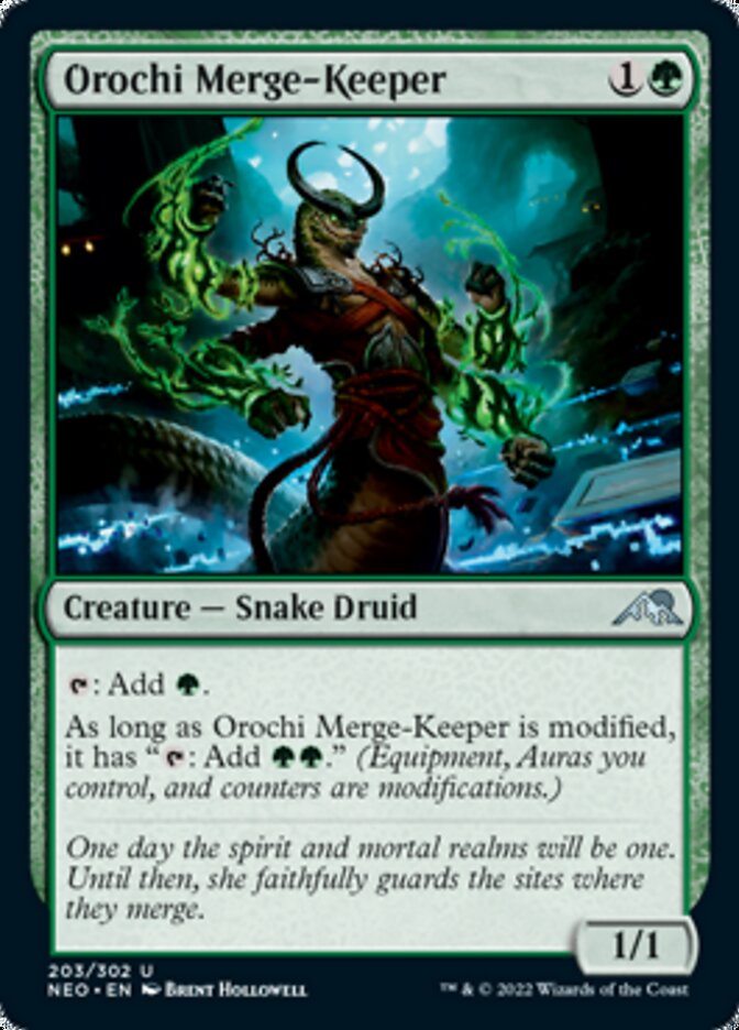 Orochi Merge-Keeper [Kamigawa: Neon Dynasty] - Magic: The Gathering - Card Brawlers | Quebec | Canada |